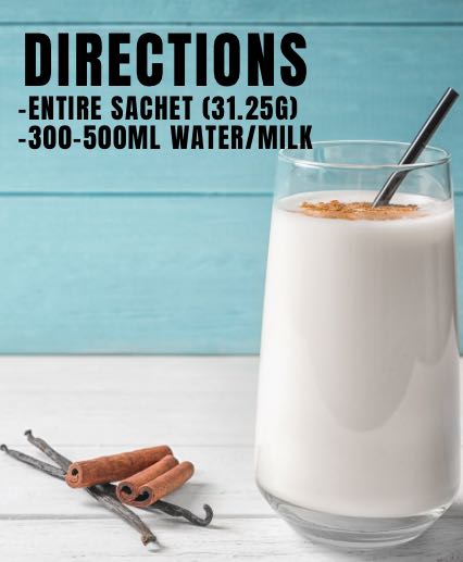 pea protein mixing directions banner sample